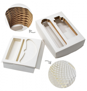 Honeycomb paper inner tray|Honeycomb Retractable Inner Bracket  