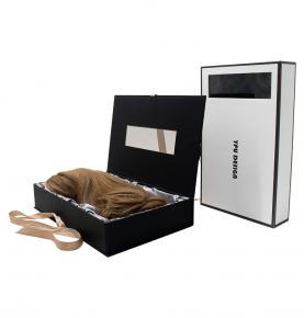 wig packaging box with ribbon