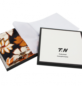 custom logo lid and base clothing packaging box