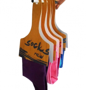 paper cards for socks