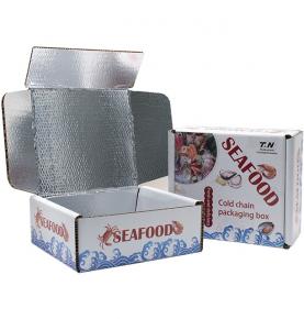 frozen seafood insulated fish packaging