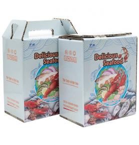 frozen seafood insulated Sea shrimp packaging box